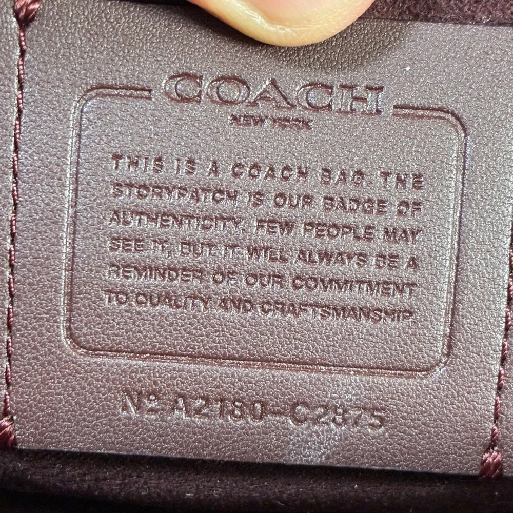 Coach crafted from